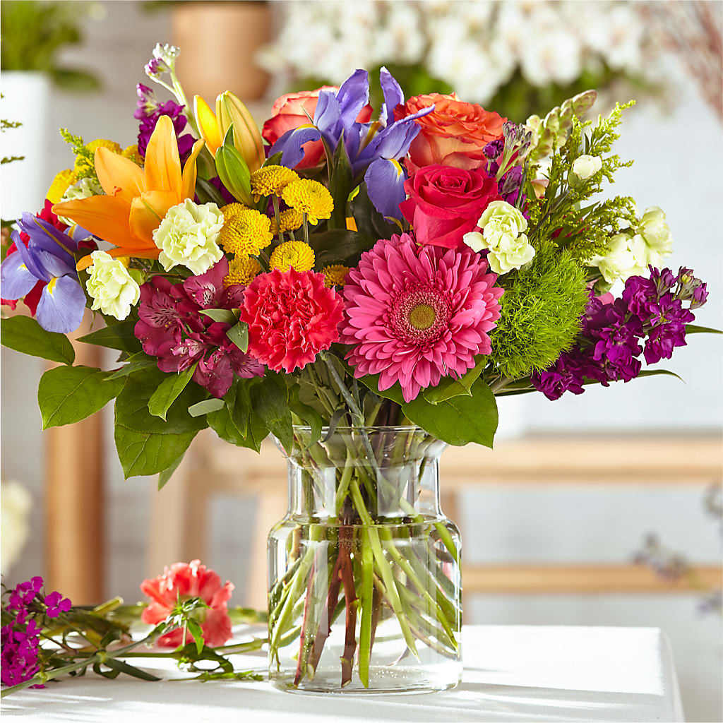 Bold & Bright – A Florist Original – Babes Floral Design Llc, Old Fort NC