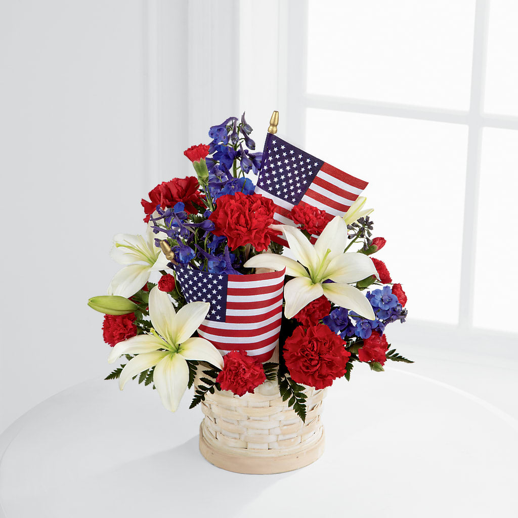 American Glory Bouquet – Babes Floral Design Llc, Old Fort NC
