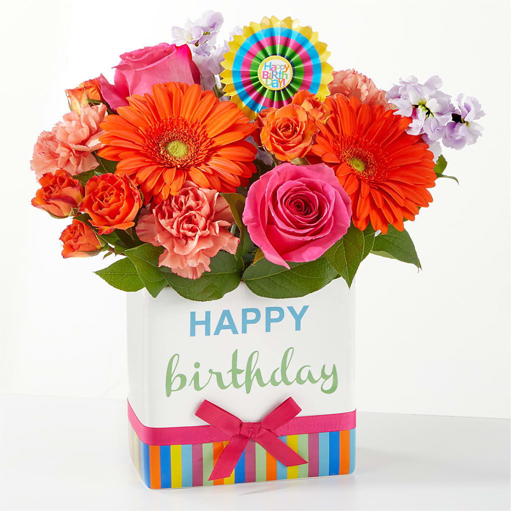 Birthday Surprise Bouquet – Babes Floral Design Llc, Old Fort NC
