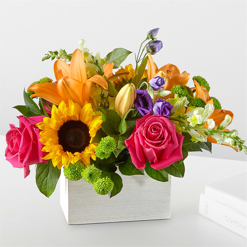 Best Day Box Bouquet – Babes Floral Design Llc, Old Fort NC