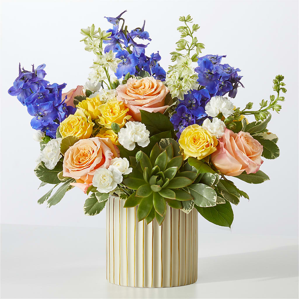 Cobalt Reverie Bouquet – Babes Floral Design Llc, Old Fort NC