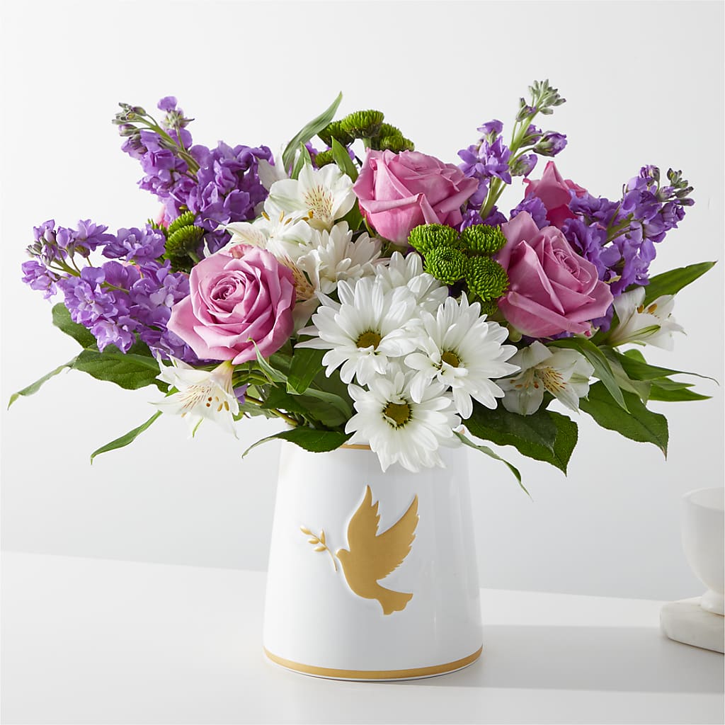 Garden of Peace Bouquet – Babes Floral Design Llc, Old Fort NC