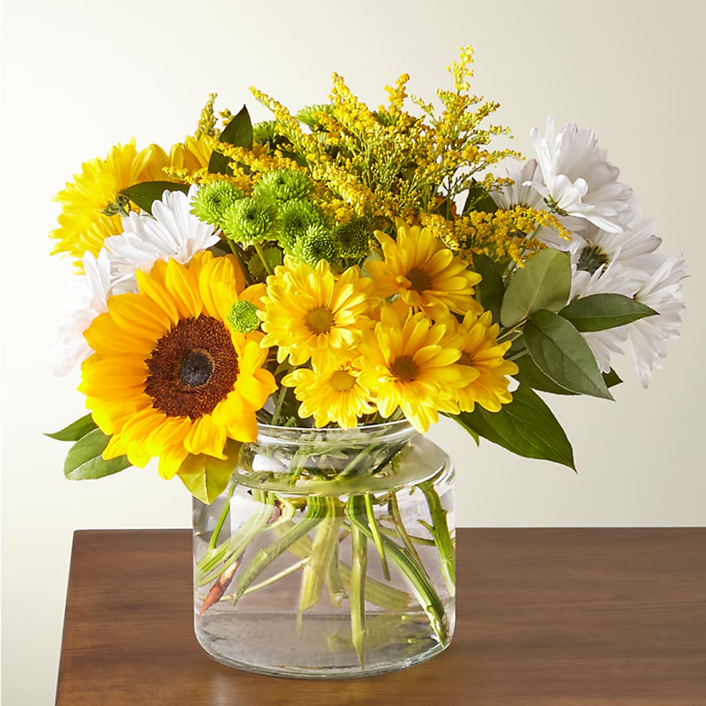 Hello Sunshine Bouquet – Babes Floral Design Llc, Old Fort NC