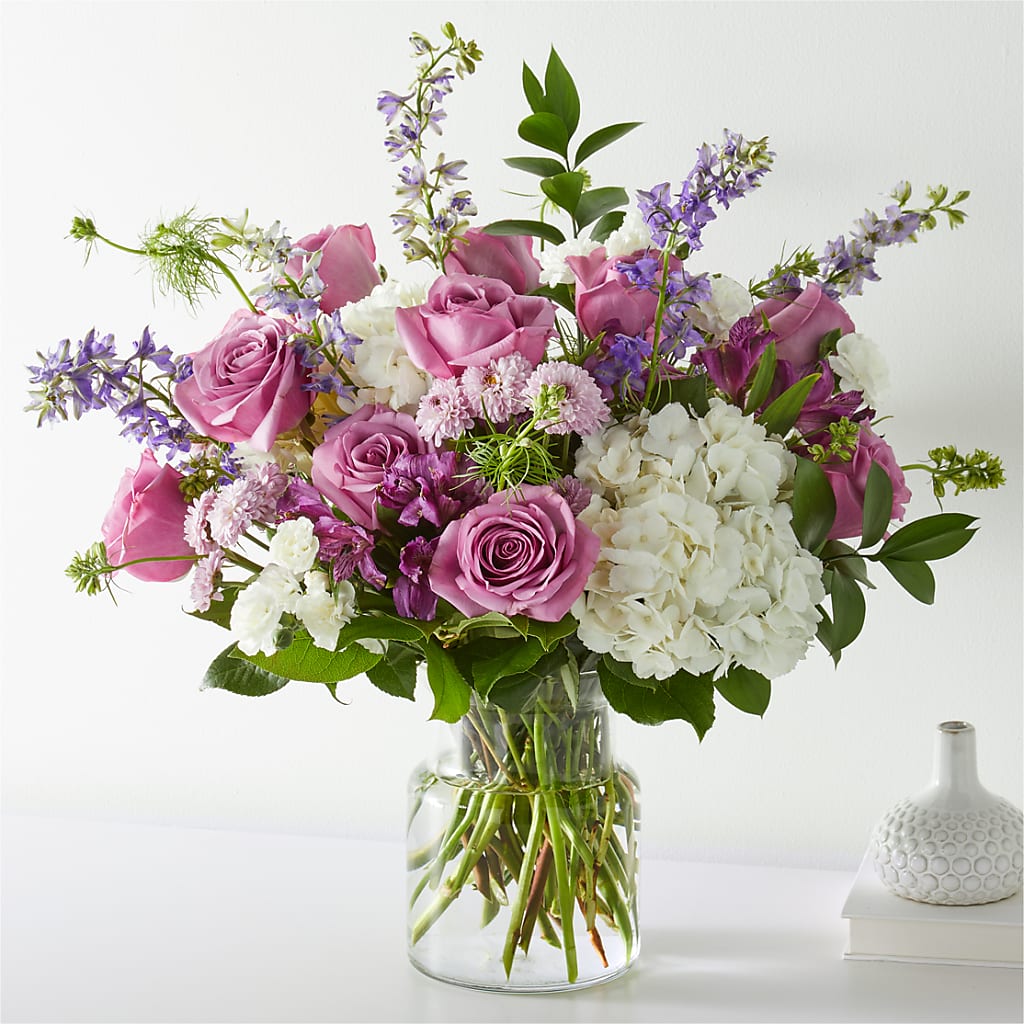 Violet Caress Bouquet – Babes Floral Design Llc, Old Fort NC