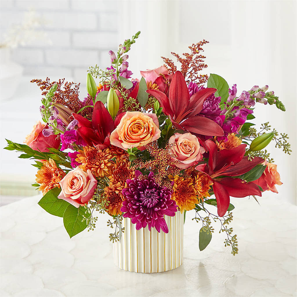 Burgundy Landscape Bouquet – Babes Floral Design Llc, Old Fort NC