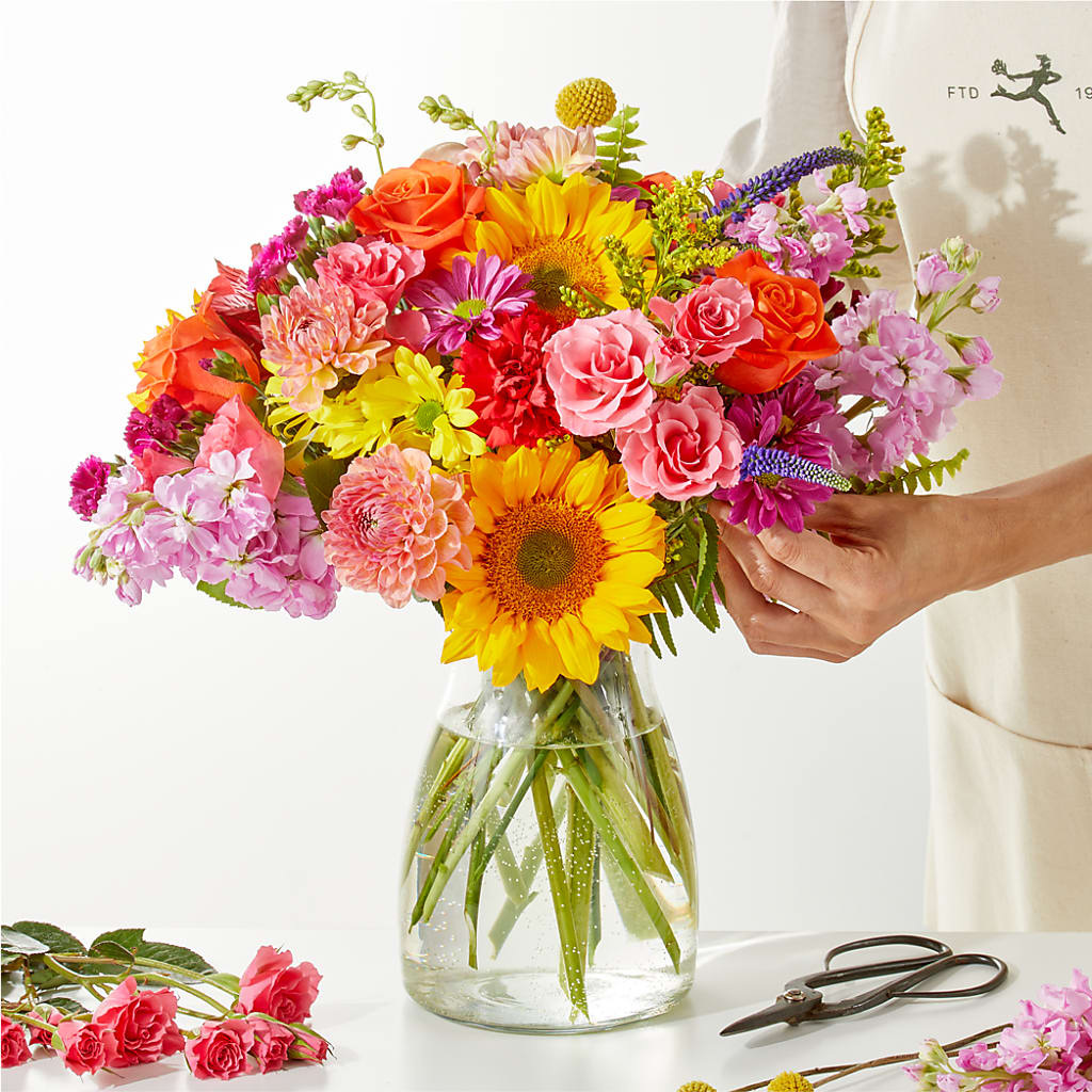 Cue the Confetti - A Florist Original – Babes Floral Design Llc, Old Fort NC