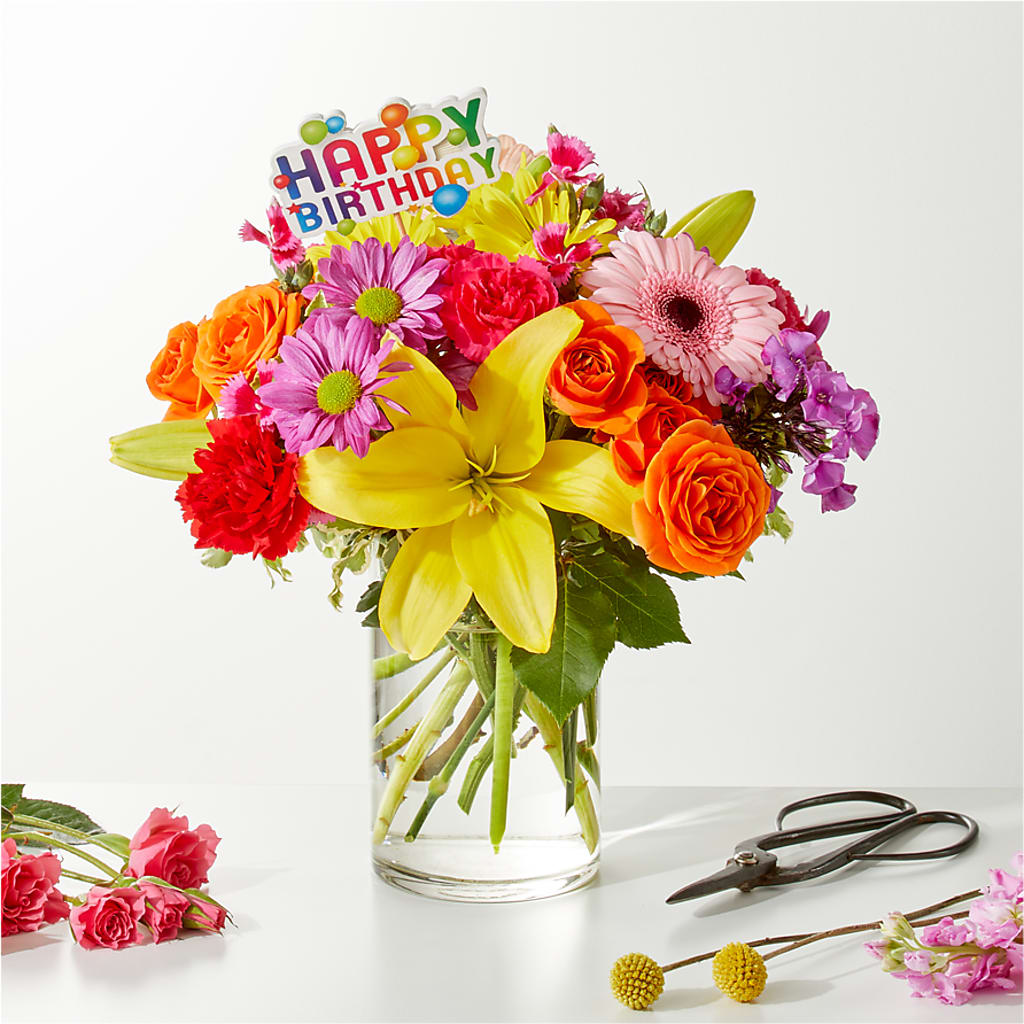 Cue the Confetti - A Florist Original – Babes Floral Design Llc, Old Fort NC