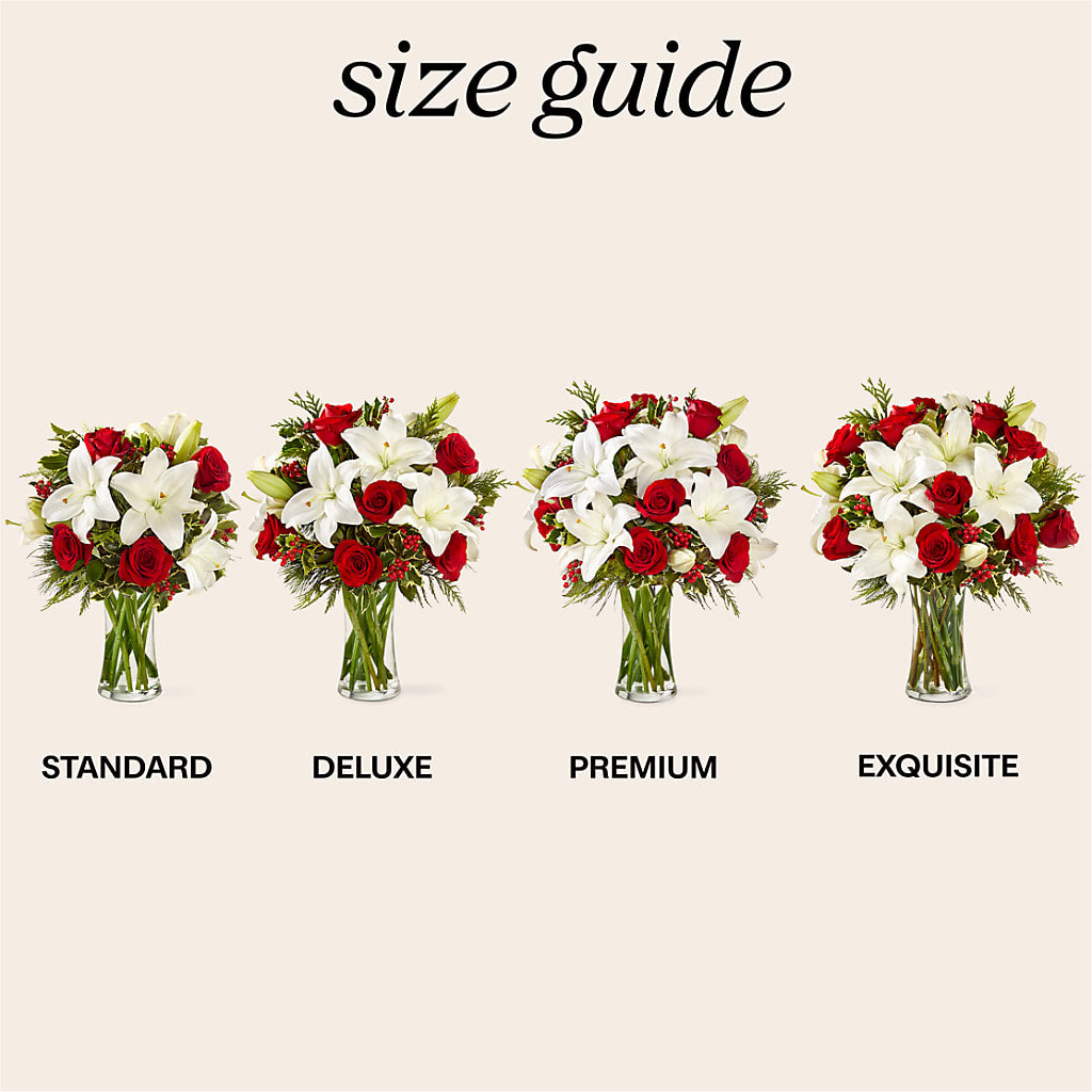 Sparkling Snowflakes Bouquet – Babes Floral Design Llc, Old Fort NC