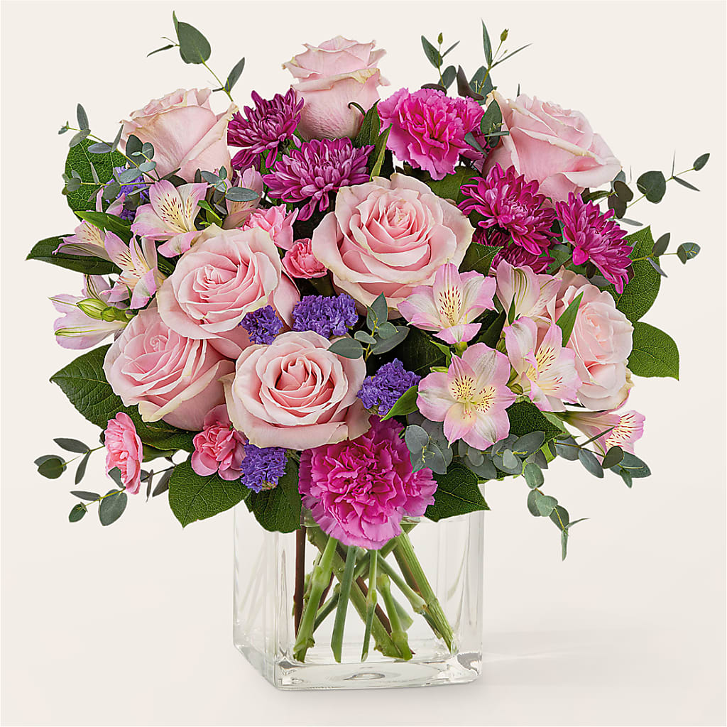 Rosy Radiance Bouquet – Babes Floral Design Llc, Old Fort NC