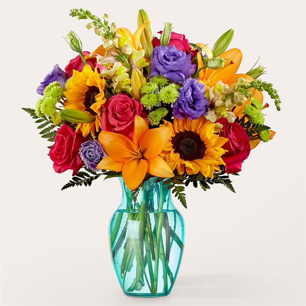 Double Rainbow Bouquet – Babes Floral Design Llc, Old Fort NC