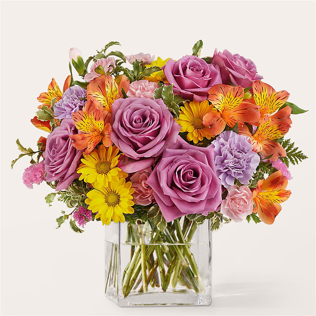 Shades of Happiness Bouquet – Babes Floral Design Llc, Old Fort NC