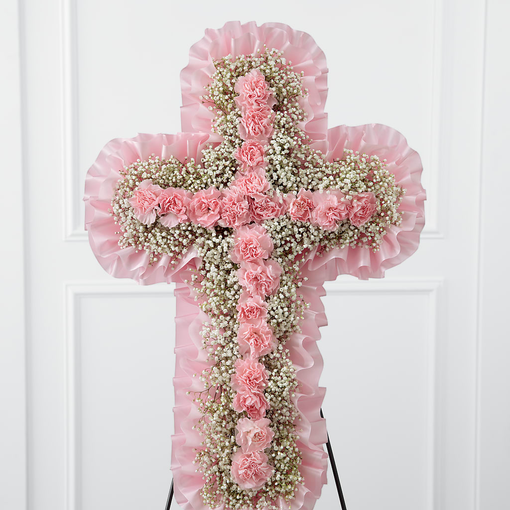 Angel's Cross Easel – Babes Floral Design Llc, Old Fort NC