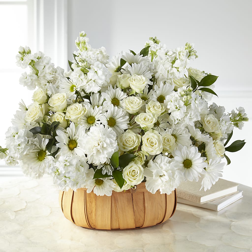 Graceful Garden Basket – Babes Floral Design Llc, Old Fort NC