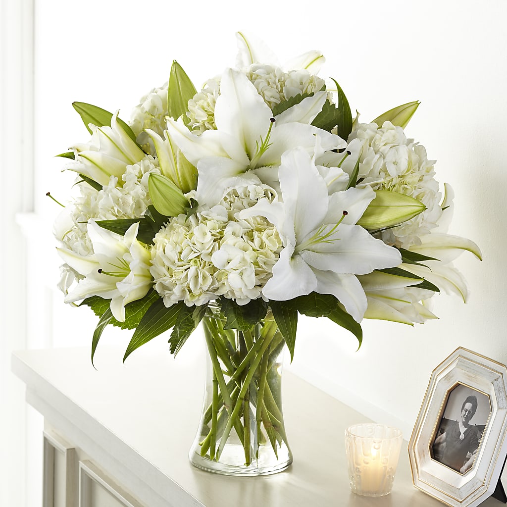 Compassionate Lily Bouquet – Babes Floral Design Llc, Old Fort NC