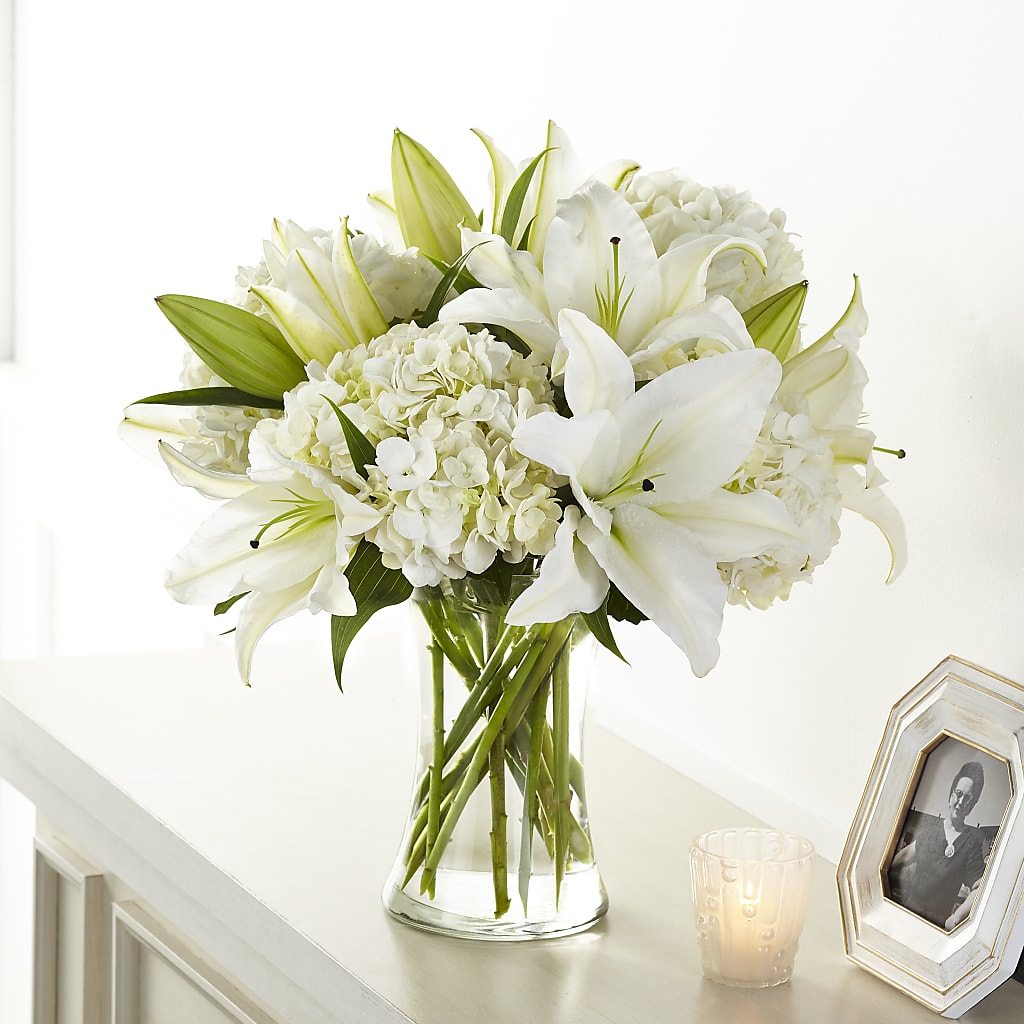 Compassionate Lily Bouquet – Babes Floral Design Llc, Old Fort NC