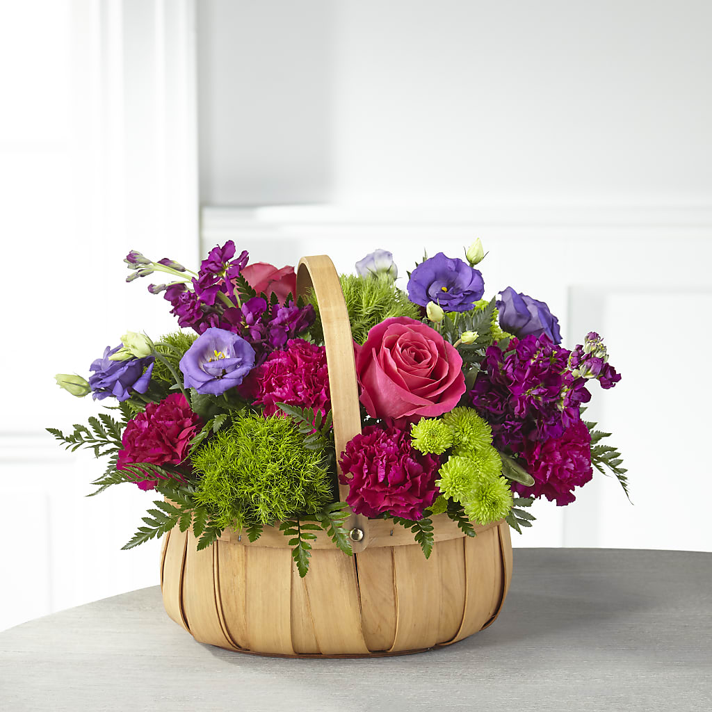 Serene Sanctuary Basket – Babes Floral Design Llc, Old Fort NC