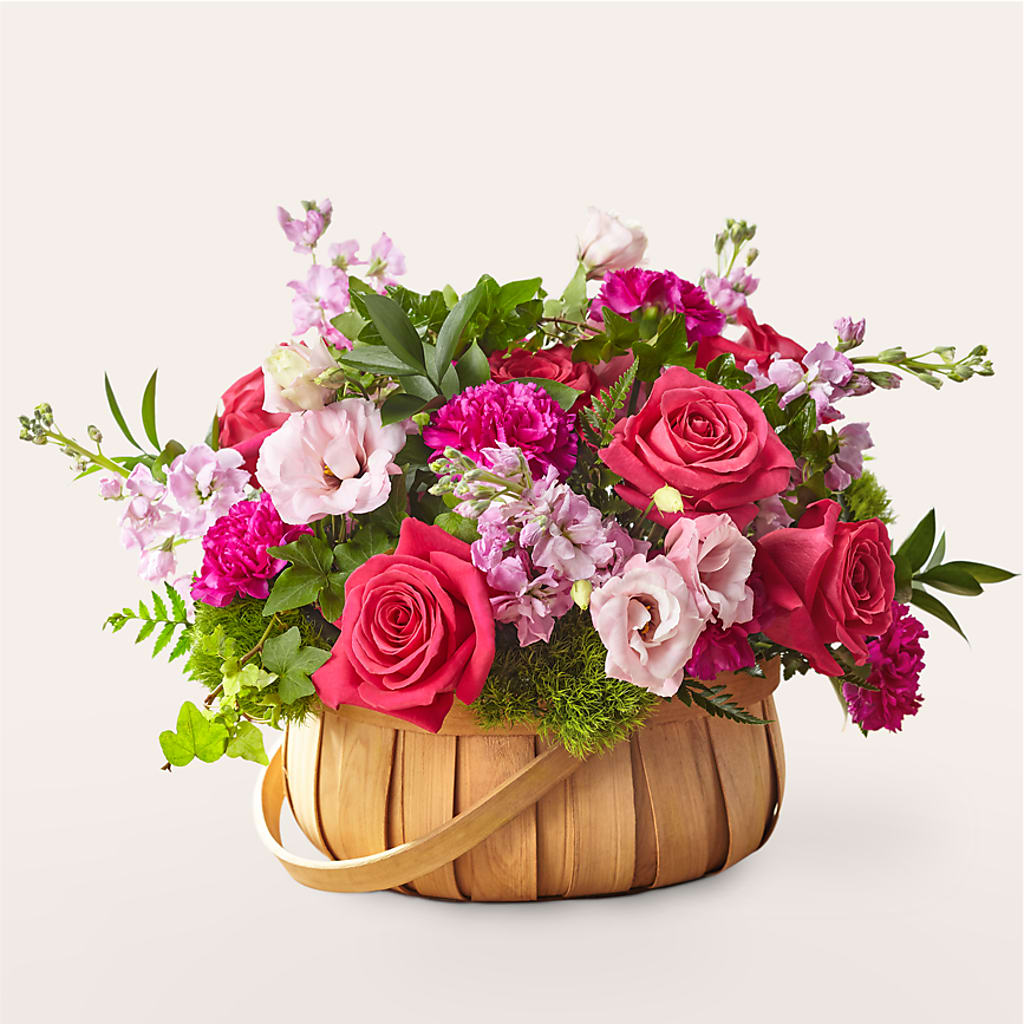 Radiance in Bloom Basket – Babes Floral Design Llc, Old Fort NC