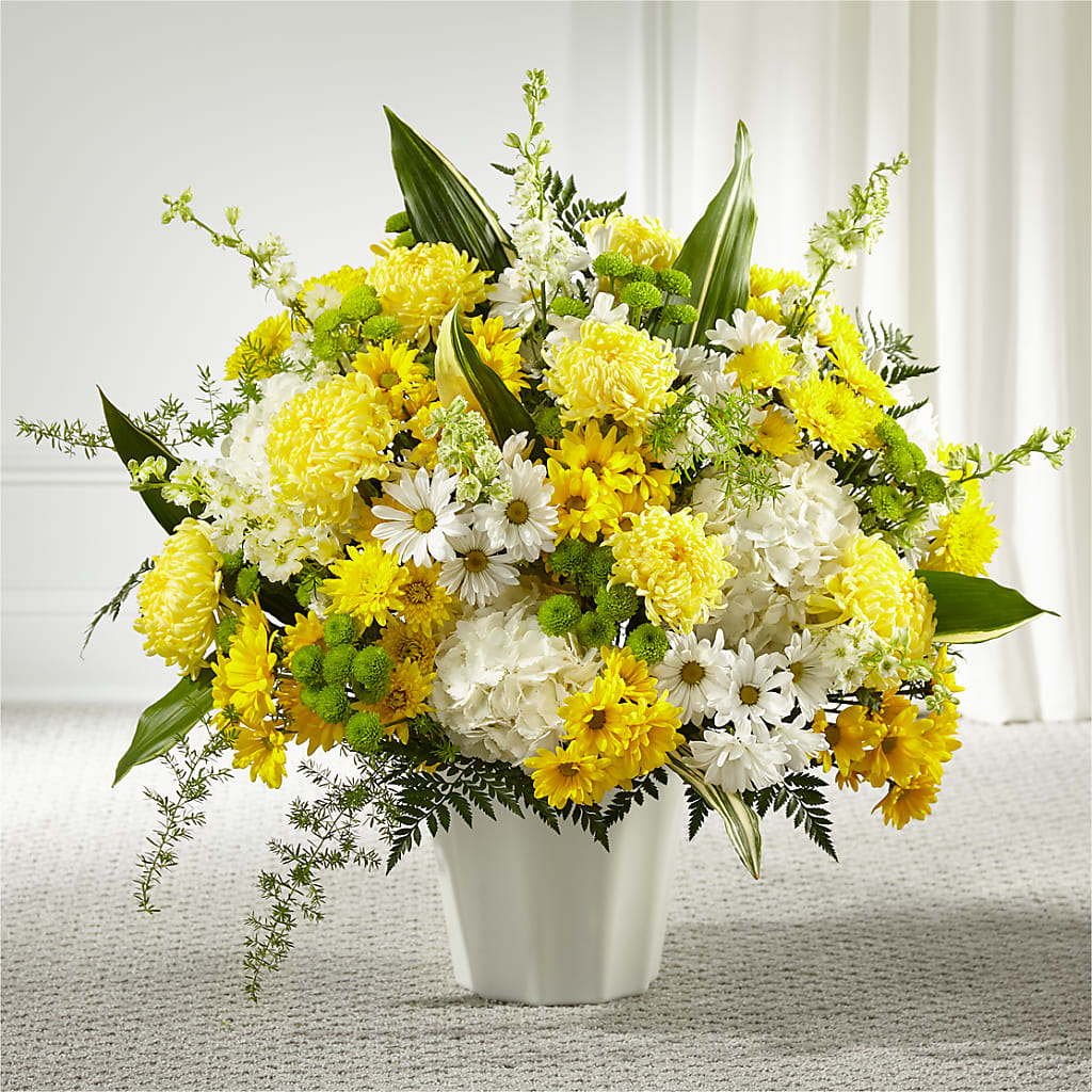 Unity & Grace Floor Basket – Babes Floral Design Llc, Old Fort NC