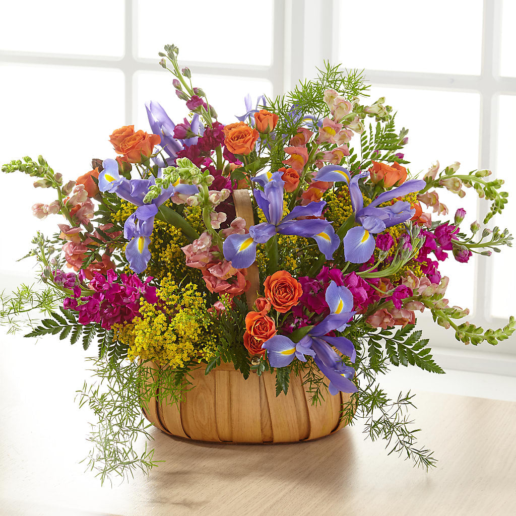 Garden of Life Basket – Babes Floral Design Llc, Old Fort NC