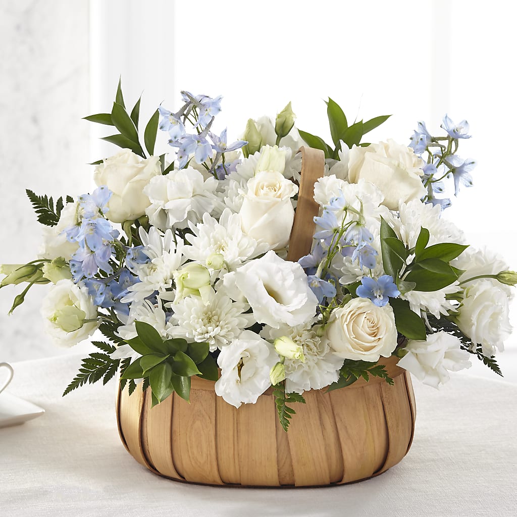 Sincerely Heartfelt Basket – Babes Floral Design Llc, Old Fort NC