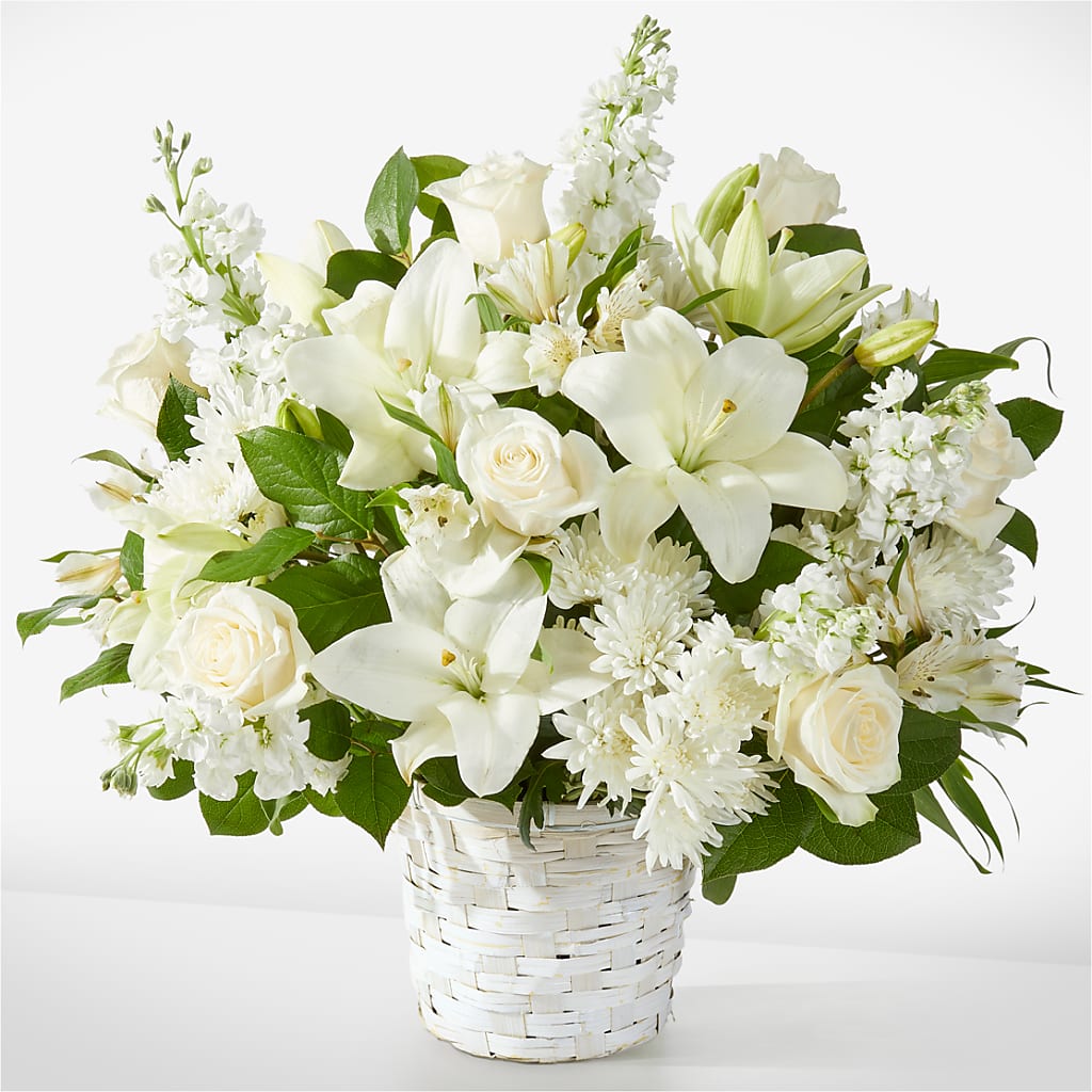 Peaceful Reflections Arrangement – Babes Floral Design Llc, Old Fort NC