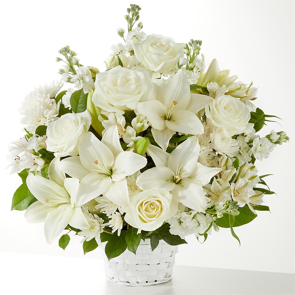 Peaceful Reflections Arrangement – Babes Floral Design Llc, Old Fort NC