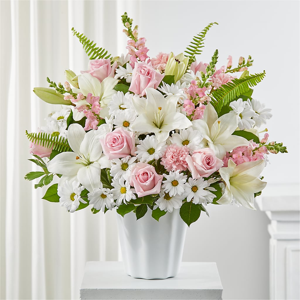 Soft Touch Tabletop Basket – Babes Floral Design Llc, Old Fort NC