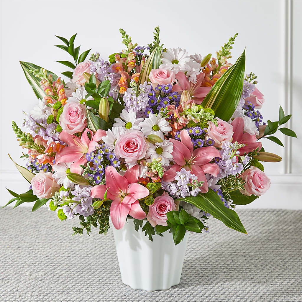 Abundant Compassion Floor Basket – Babes Floral Design Llc, Old Fort NC