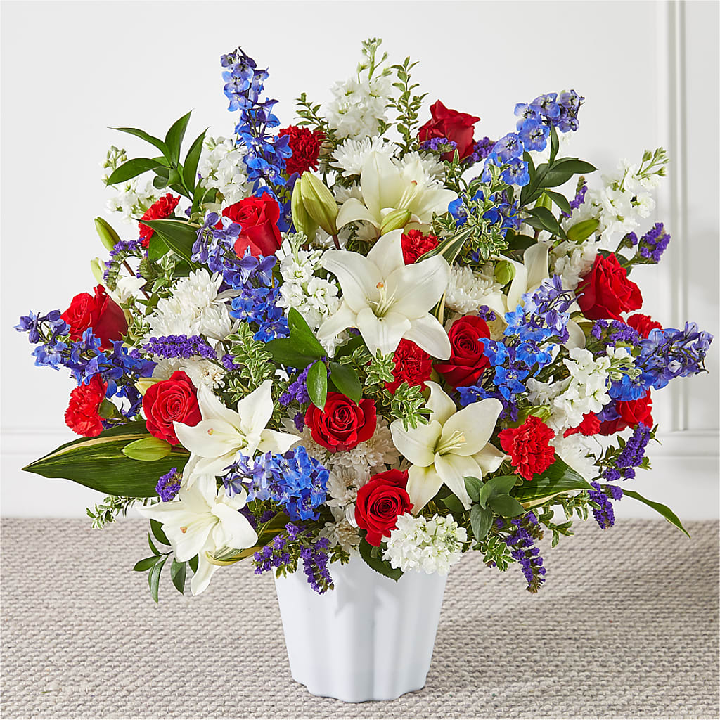 Consoled Floor Basket – Babes Floral Design Llc, Old Fort NC