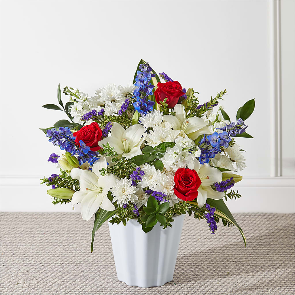 Consoled Floor Basket – Babes Floral Design Llc, Old Fort NC