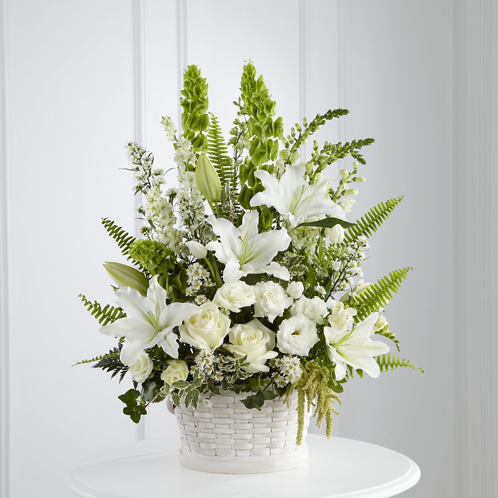 In Our Thoughts Arrangement – Babes Floral Design Llc, Old Fort NC