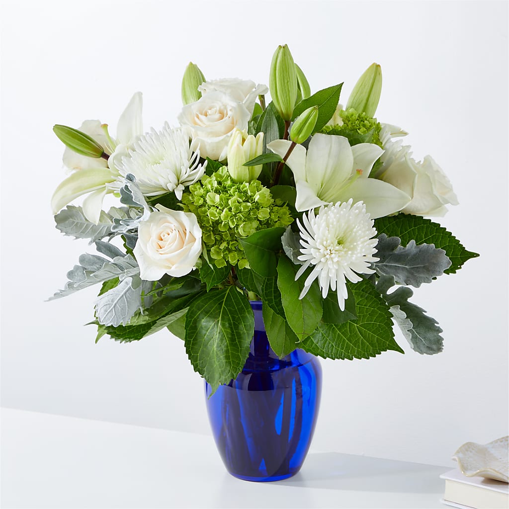 Snowy Dreams Bouquet – Babes Floral Design Llc, Old Fort NC