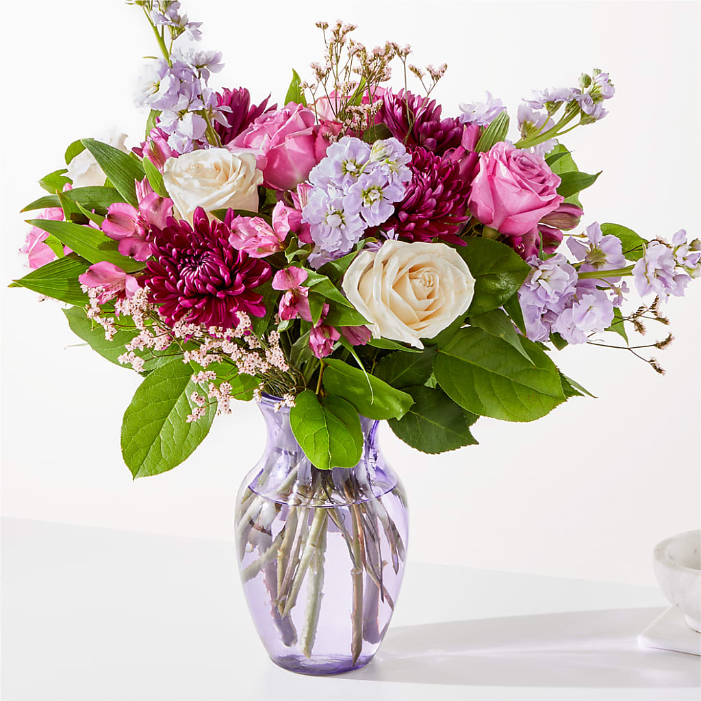 Amethyst Dreams Bouquet – Babes Floral Design Llc, Old Fort NC