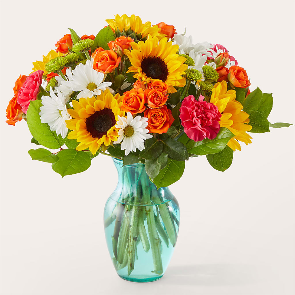 Sun-drenched Blooms Bouquet – Babes Floral Design Llc, Old Fort NC