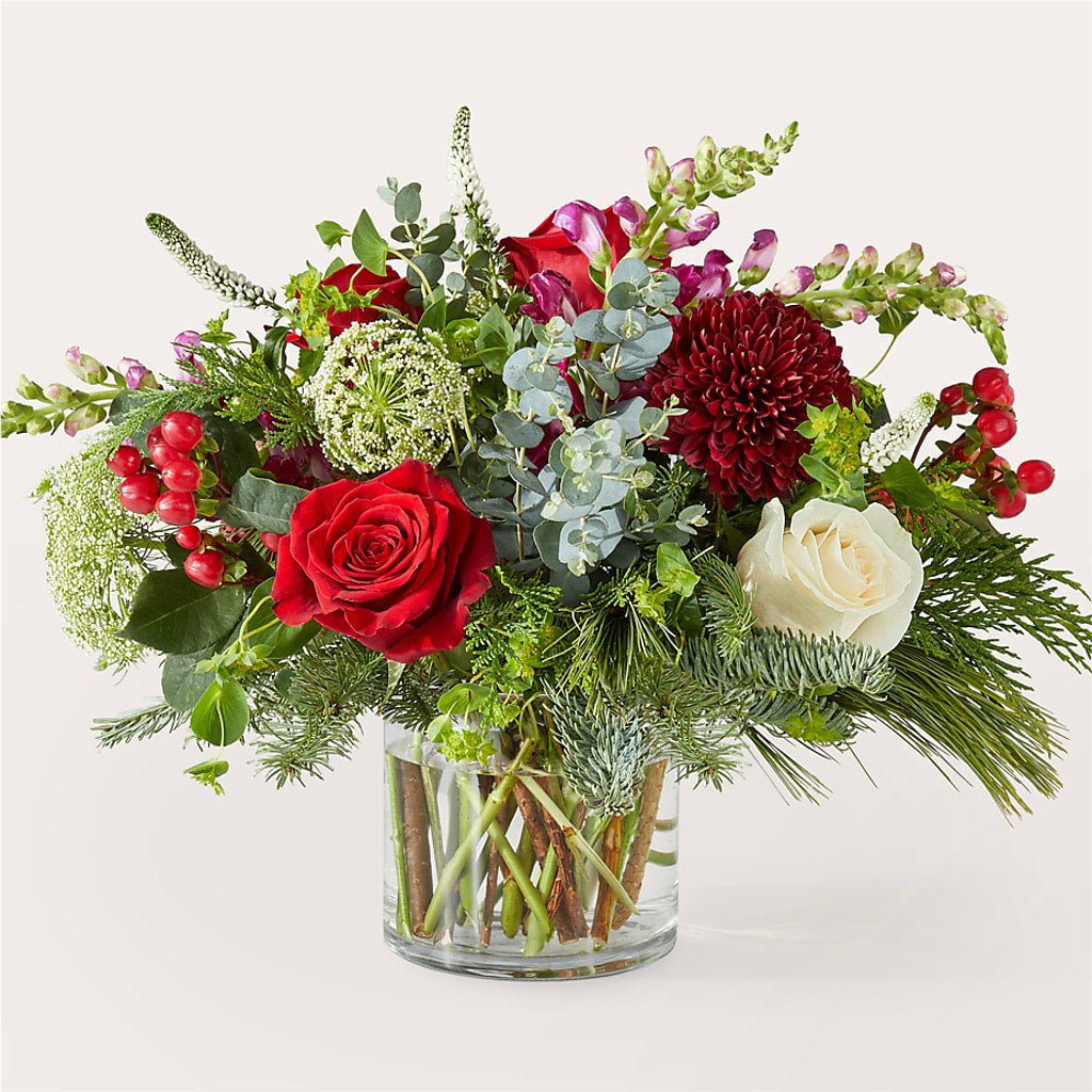 Cranberry Fizz Bouquet – Babes Floral Design Llc, Old Fort NC