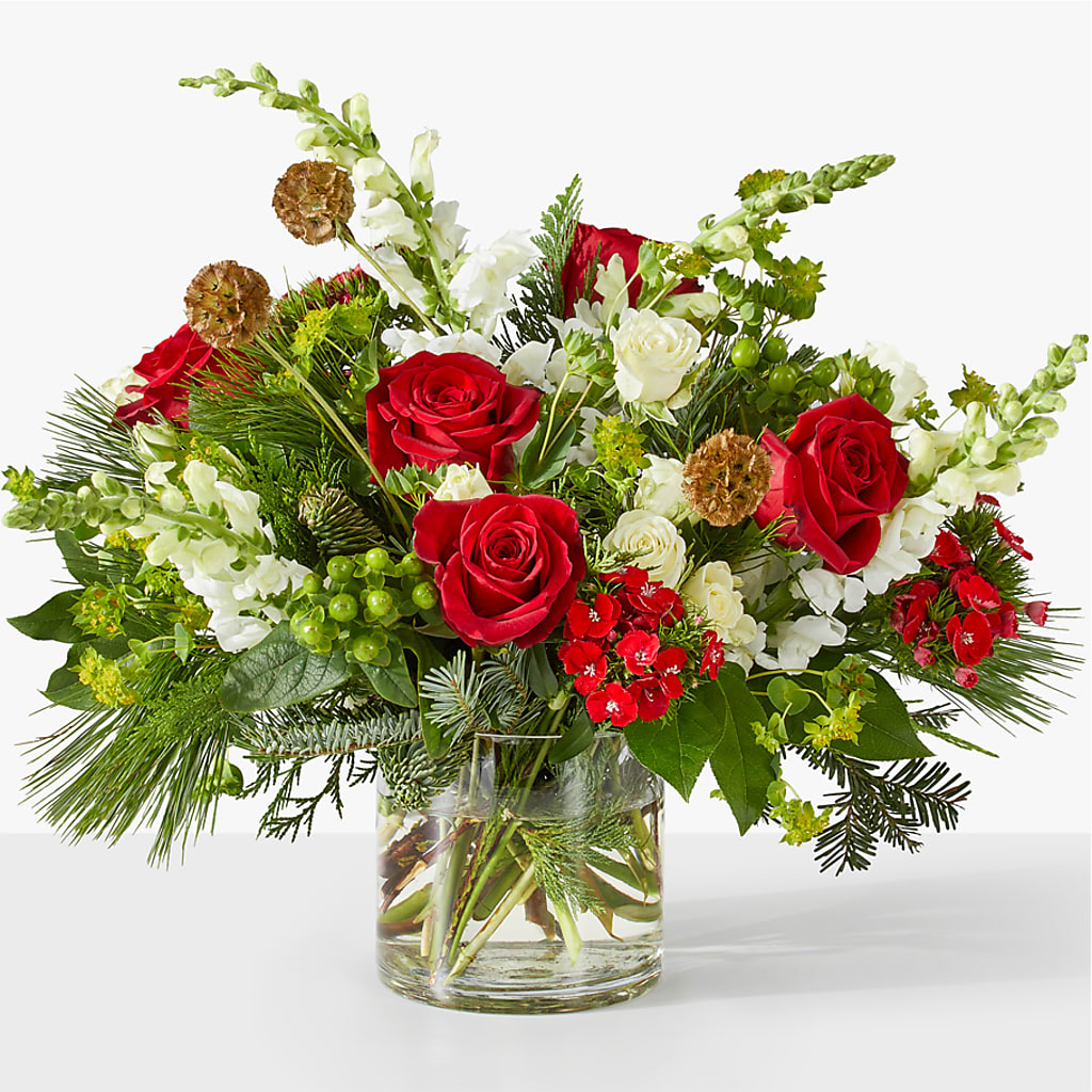 Deck the Halls Bouquet – Babes Floral Design Llc, Old Fort NC