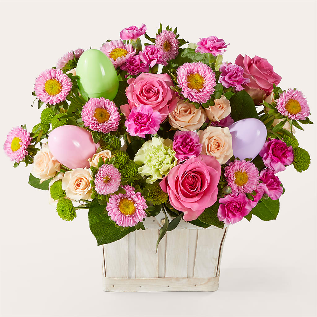Get Eggcited Basket – Babes Floral Design Llc, Old Fort NC