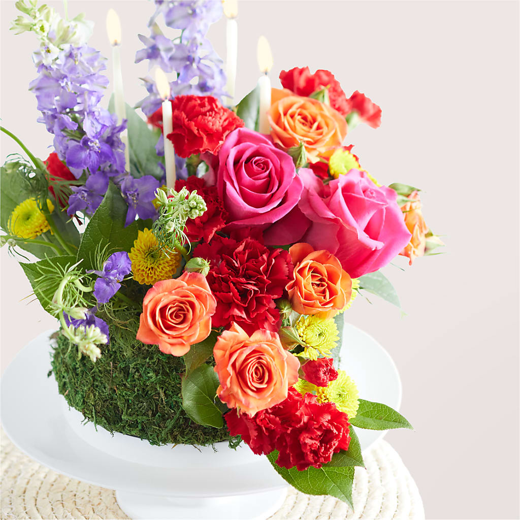 Best Year Yet Floral Cake – Babes Floral Design Llc, Old Fort NC