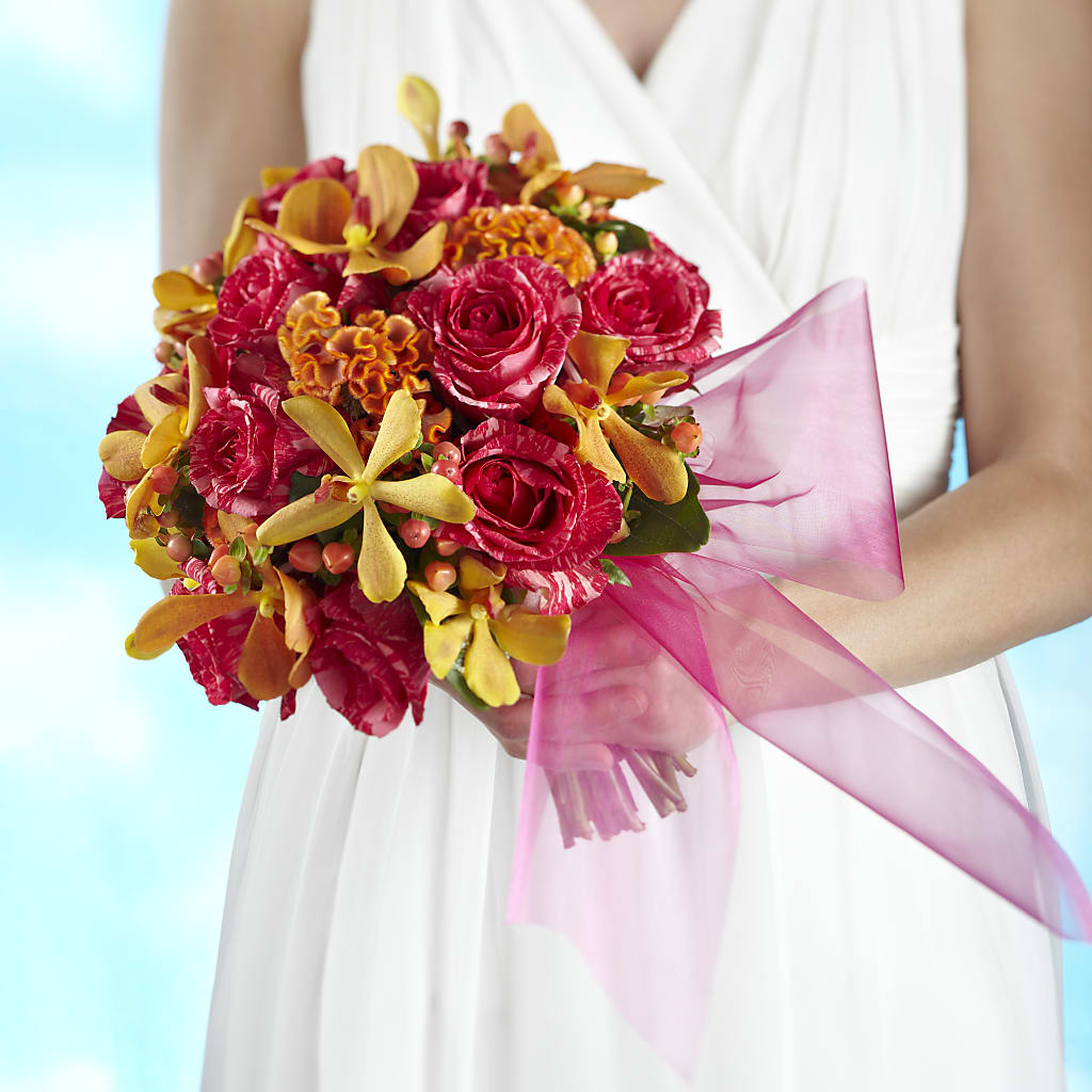 Brilliant Shades of Love Bouquet – Babes Floral Design Llc, Old Fort NC