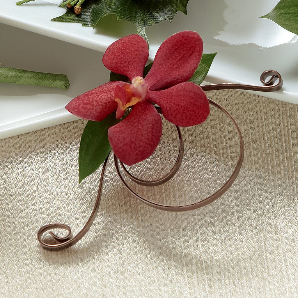 Red Mokara Boutonniere – Babes Floral Design Llc, Old Fort NC