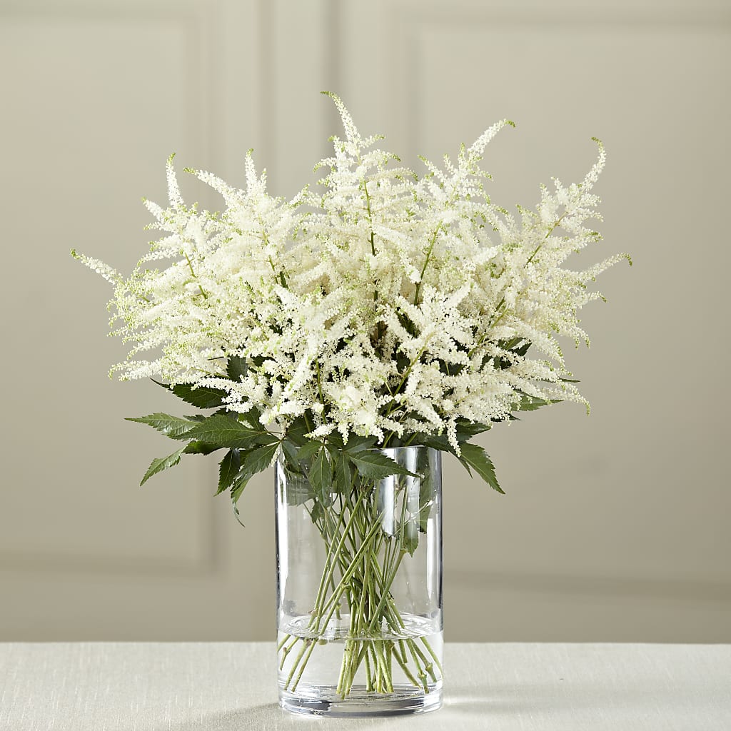 White Astilbe Bouquet – Babes Floral Design Llc, Old Fort NC