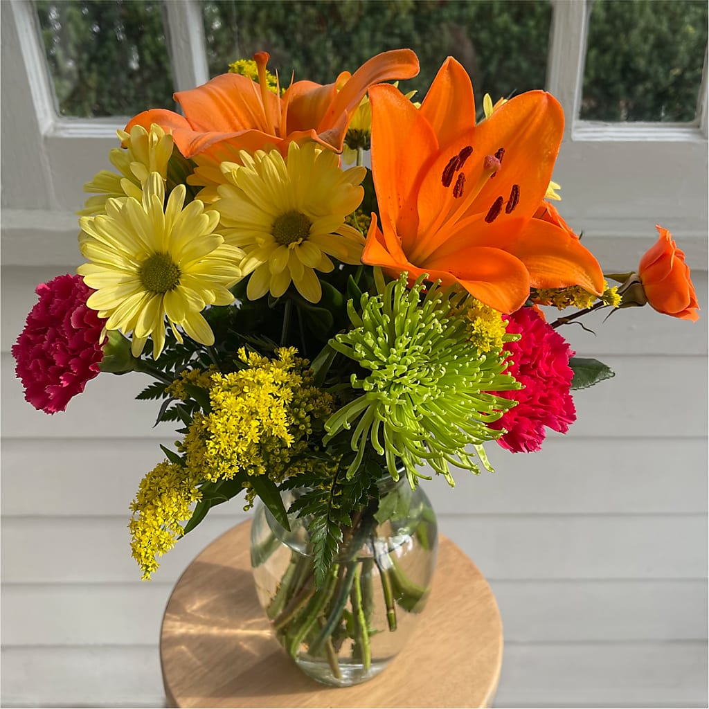 Bold & Bright – A Florist Original –  Babes Floral Design Llc, Old Fort NC