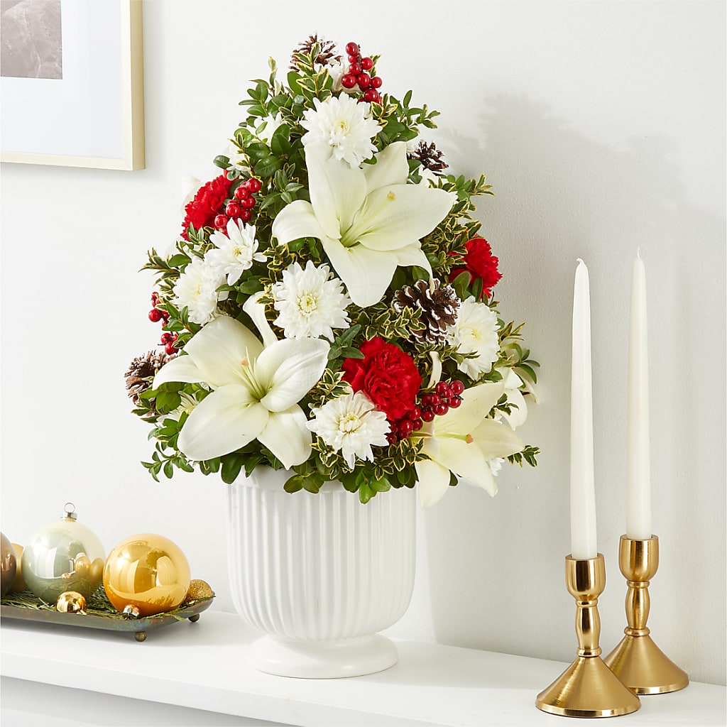 Festive Moments Tree –  Babes Floral Design Llc, Old Fort NC