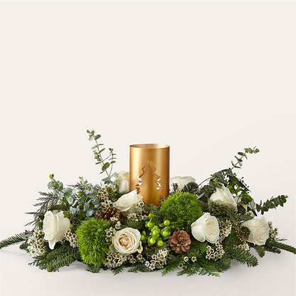 Chestnuts Roasting Centerpiece –  Babes Floral Design Llc, Old Fort NC