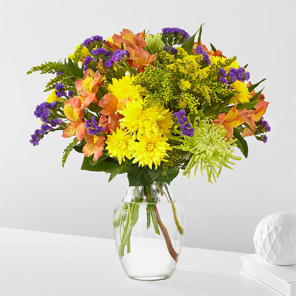 Marmalade Skies Bouquet –  Babes Floral Design Llc, Old Fort NC