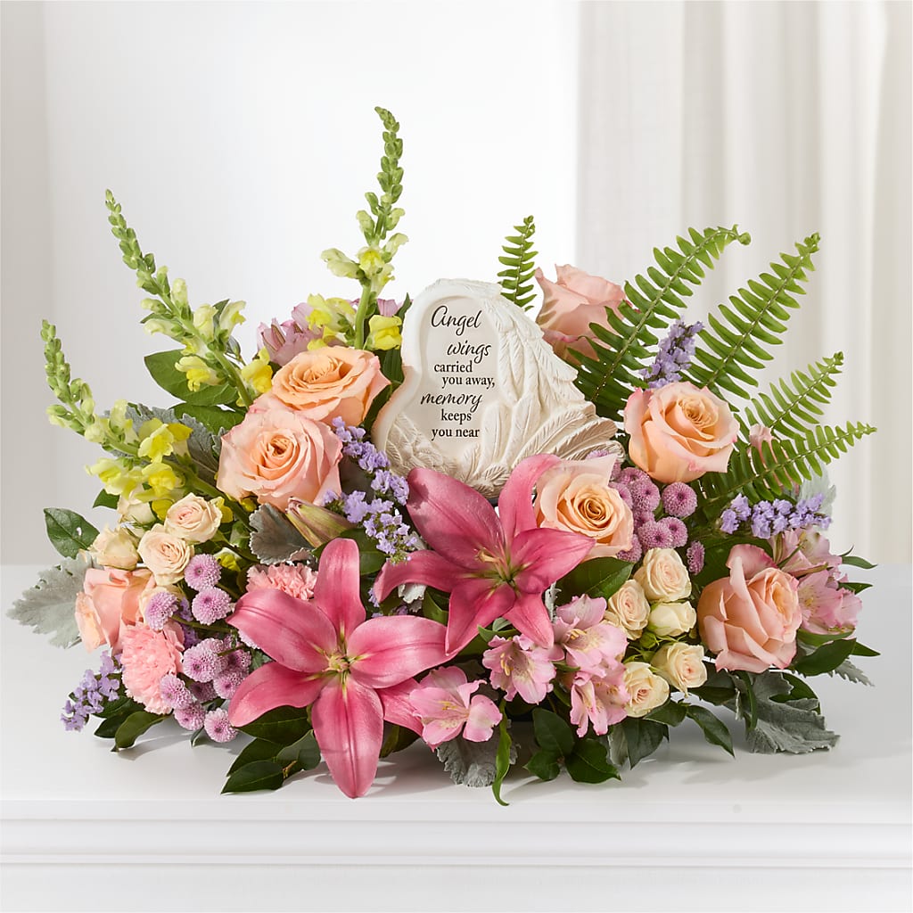 Gentle Light Arrangement –  Babes Floral Design Llc, Old Fort NC