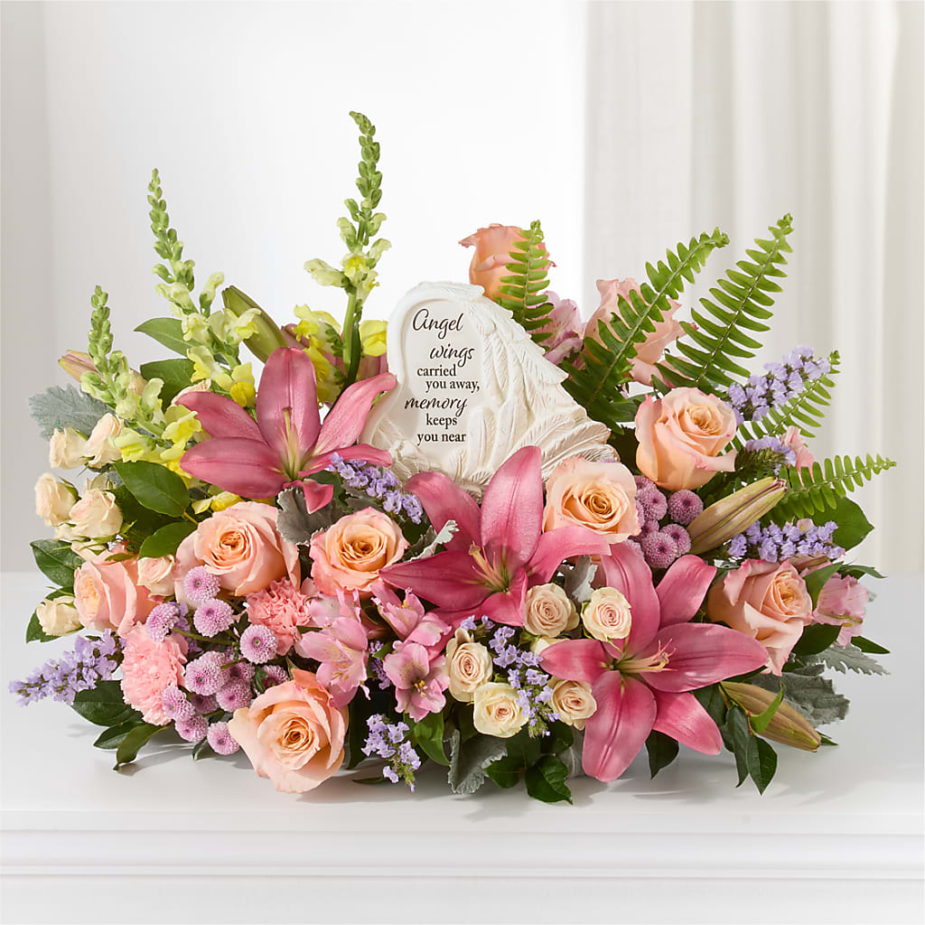Gentle Light Arrangement –  Babes Floral Design Llc, Old Fort NC
