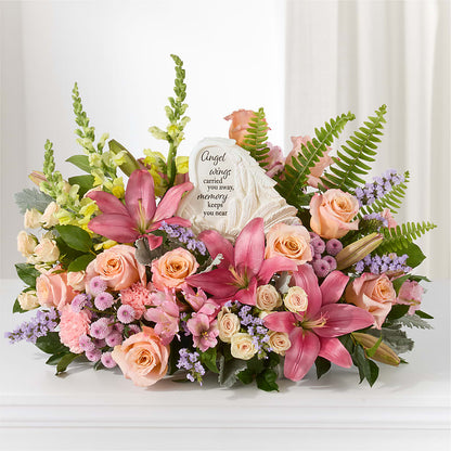 Gentle Light Arrangement –  Babes Floral Design Llc, Old Fort NC