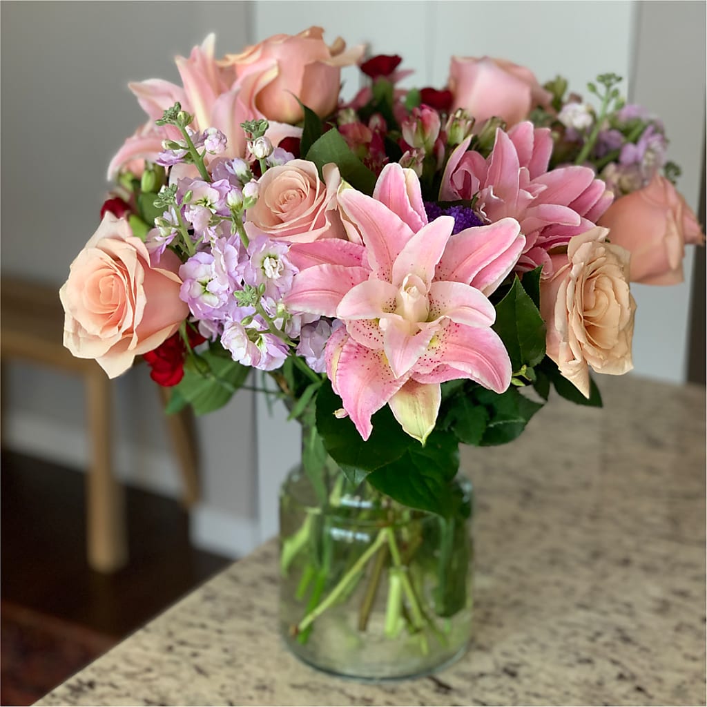 Romantique Bouquet –  Babes Floral Design Llc, Old Fort NC