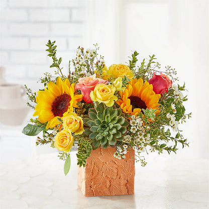 Sunflower Season Bouquet –  Babes Floral Design Llc, Old Fort NC